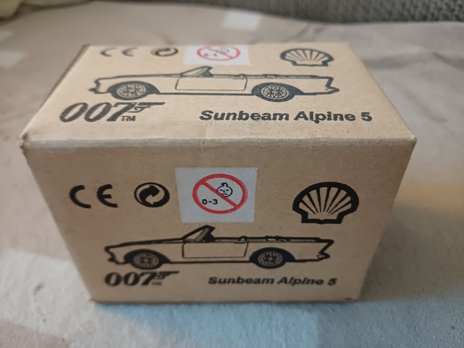 James Bond 007 Sunbeam Alpine 5 modelauto Shell, Ophalen of Verzenden, Nieuw, Auto