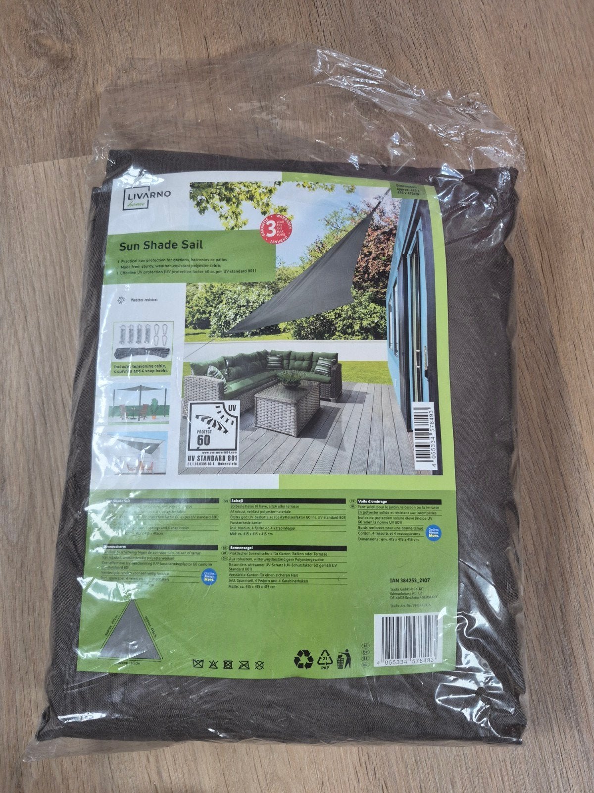 LIVARNO home Zonnescherm - Nieuw in verpakking, Ophalen of Verzenden, Nieuw