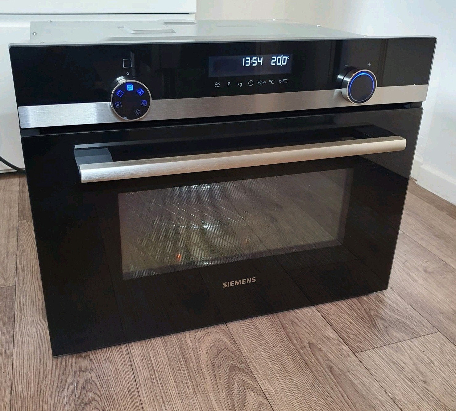 SIEMENS IQ500 combi magnetron/ oven in nette staat, Witgoed en Apparatuur, Ophalen, Combimagnetron, Zo goed als nieuw, Inbouw