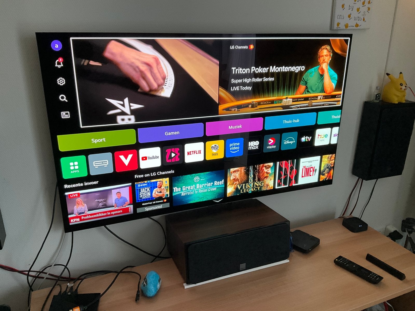 Lg oled c5 55 inch, Audio, Tv en Foto, Televisies, Ophalen, Zo goed als nieuw, 100 cm of meer, 4k (UHD)