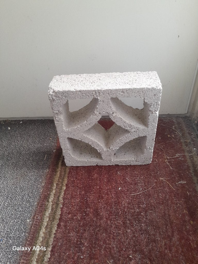 Romano blok 2 stuks 30-30-10cm, Ophalen, Gebruikt, Beton