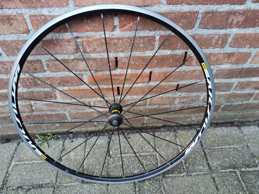 Mavic Aksium racefiets Voorwiel 28", Ophalen of Verzenden, Gebruikt, Wiel, Mavic