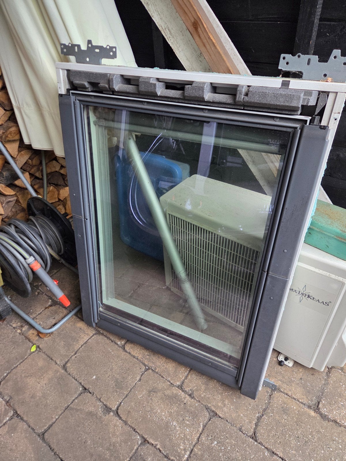 Velux dakraam 78x98 GGL MK04 compleet, Doe-het-zelf en Verbouw, Ophalen, Minder dan 80 cm, 80 tot 120 cm, Zo goed als nieuw