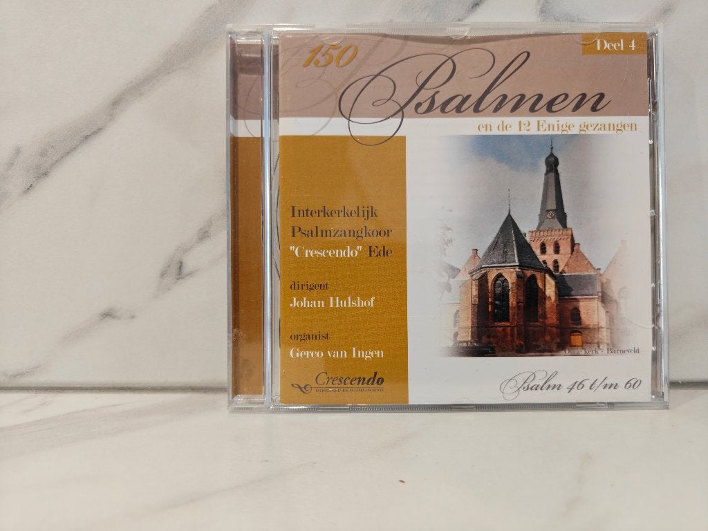 psalmen cd interkerkelijk Psalmzangkoor Crescendo Ede, Ophalen of Verzenden, Gebruikt, Koren of Klassiek