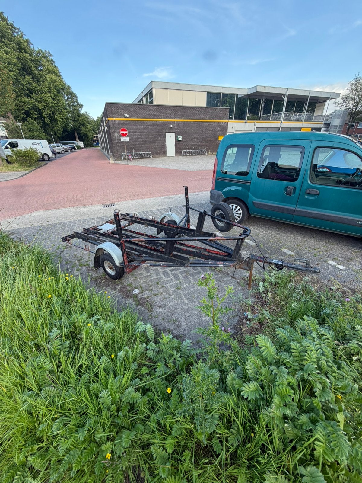 Aanhanger, Ophalen, Gebruikt