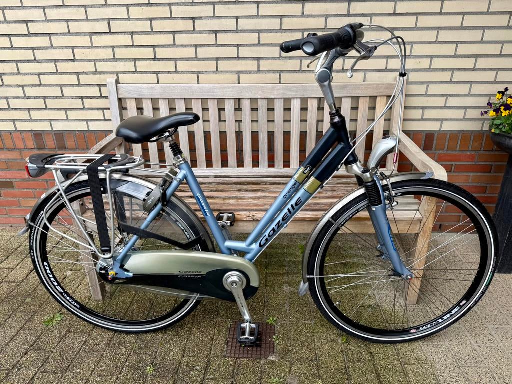 Gazelle Orange Limited Edition dames D49, Fietsen en Brommers, Fietsen | Dames | Damesfietsen, Zo goed als nieuw, Gazelle, 47 tot 50 cm