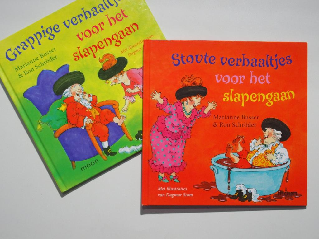 Stoute en Grappige verhaaltjes, Gelezen, Fictie algemeen, Ophalen of Verzenden, Marianne Busser; Ron Schröder