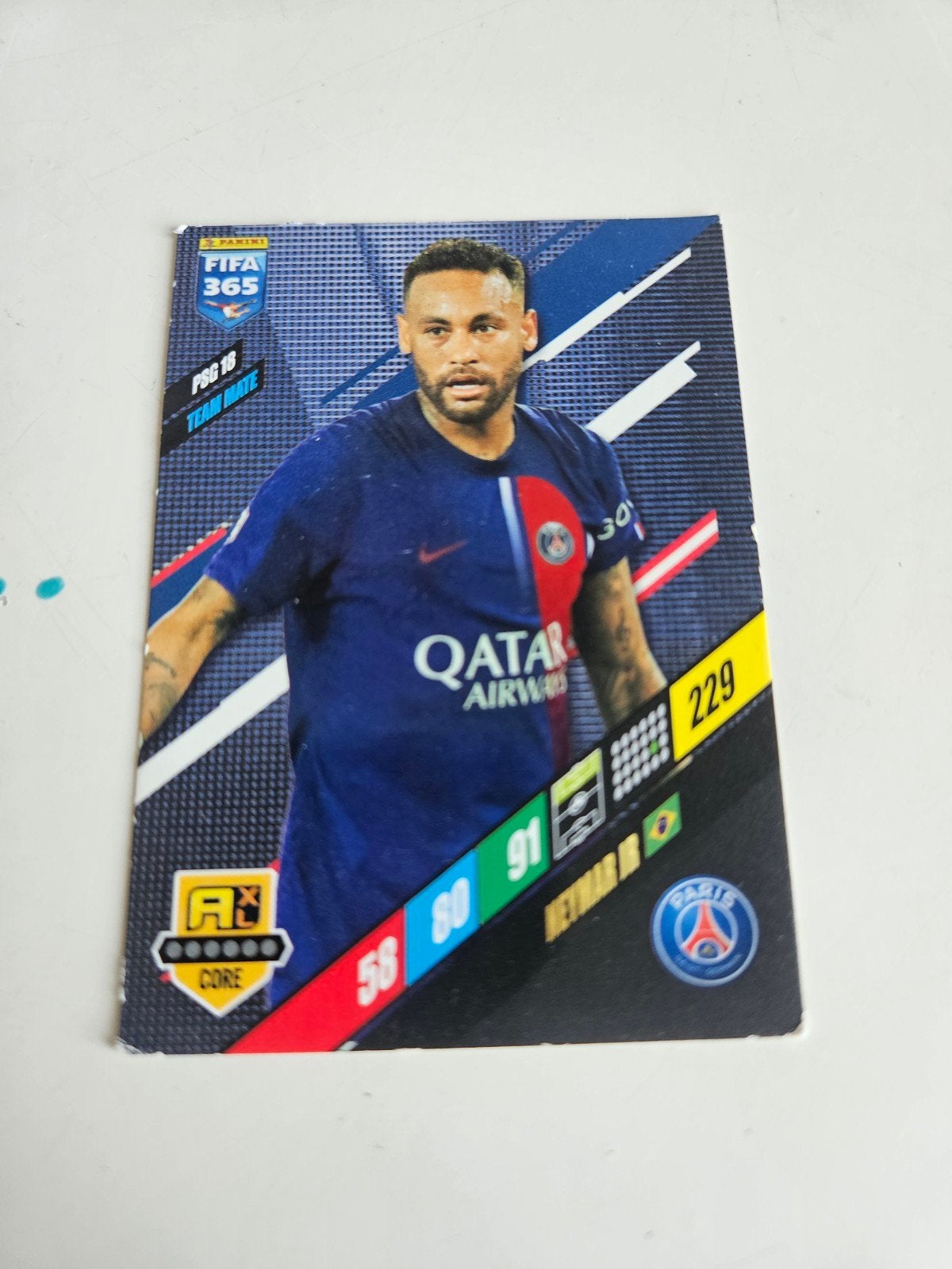 Neymar Jr. Panini FIFA 365 Adrenalyn XL Spelerskaart, Verzamelen, Sportartikelen en Voetbal, Ophalen of Verzenden, Zo goed als nieuw