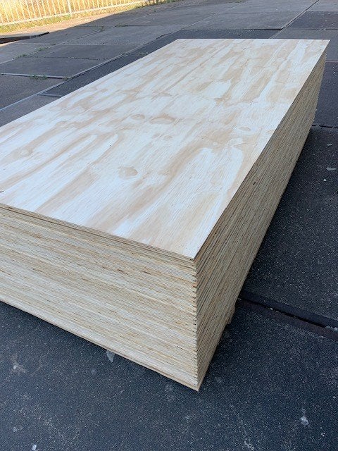 UNDERLAYMENT A-KEUS 18 MM 122X244 T+G NU € 28,99 P/ST, Doe-het-zelf en Verbouw, Ophalen, Nieuw, Multiplex, Minder dan 20 mm