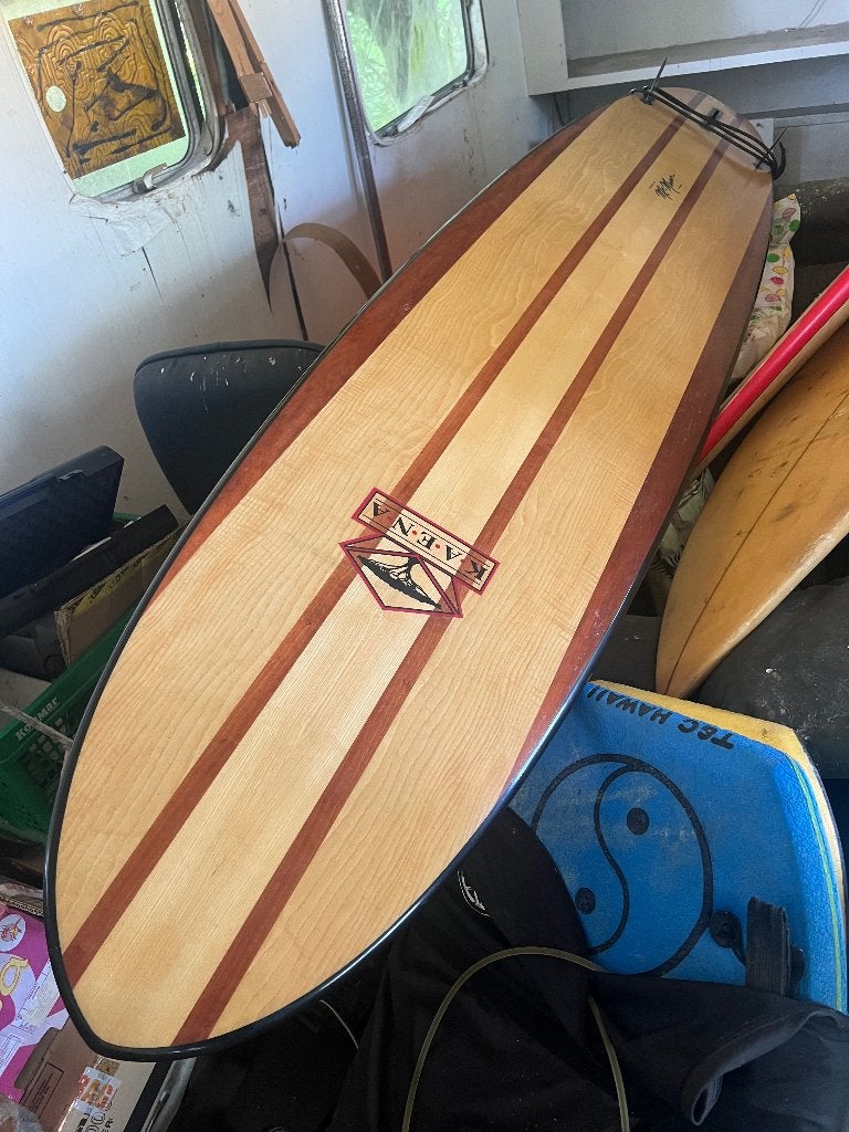 KEANA surfboard met surfbag, Ophalen, Zo goed als nieuw, Met draagtas