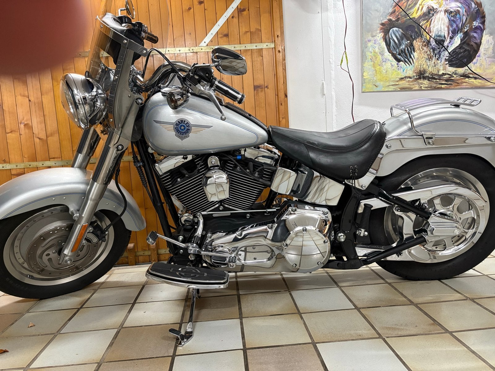 Harley Fat Boy 1450 | 2005 / NL | 2e eigenaar | 36.425 km, 2 cilinders, Gebruikt, Particulier, Meer dan 35 kW