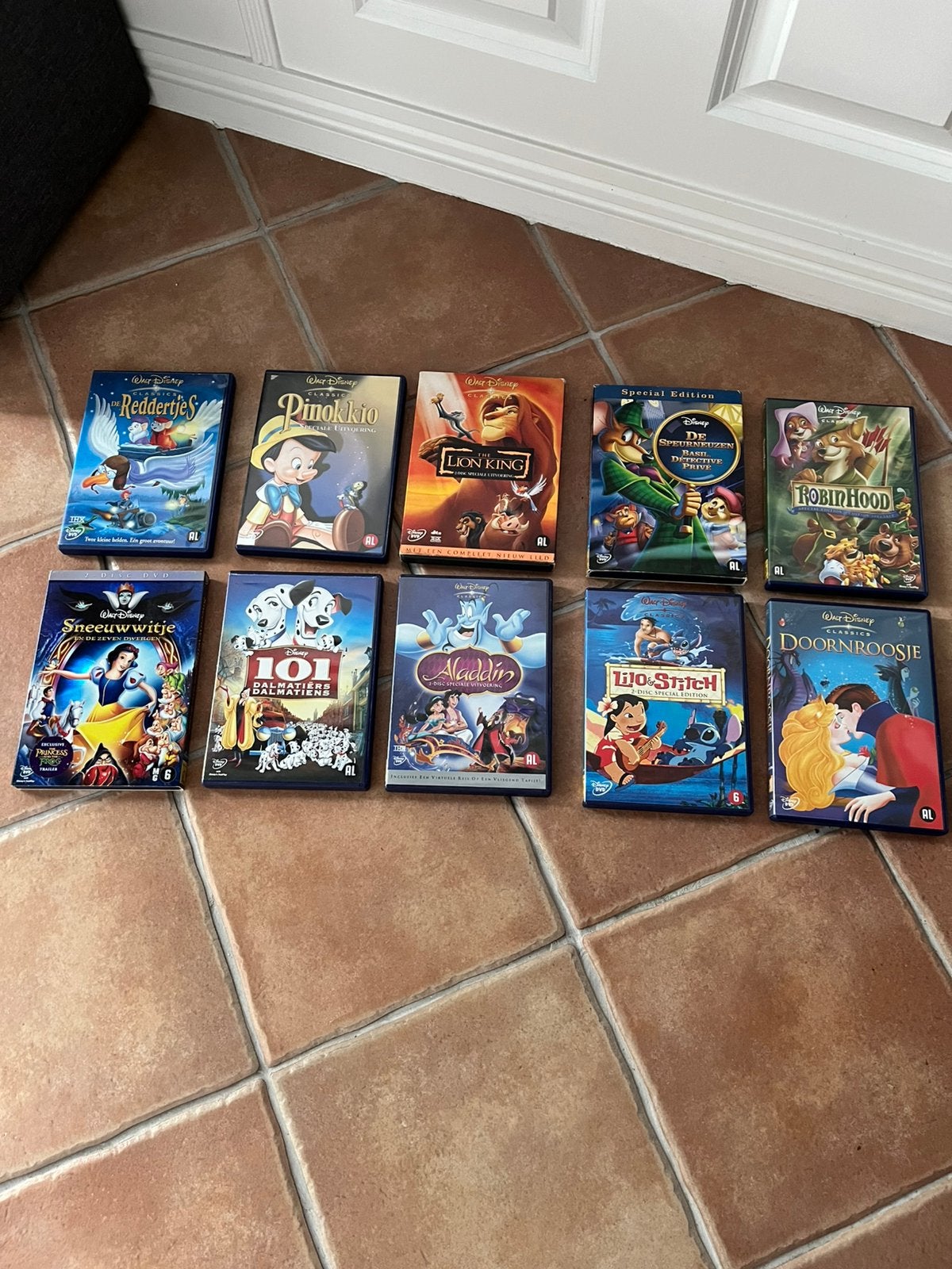 Disney dvd’s, Alle leeftijden, Ophalen, Zo goed als nieuw