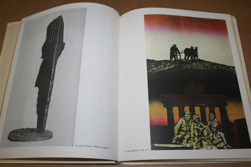 Boek over de Poolse Beeldende Kunst. 1977., Boeken, Ophalen of Verzenden, Gelezen