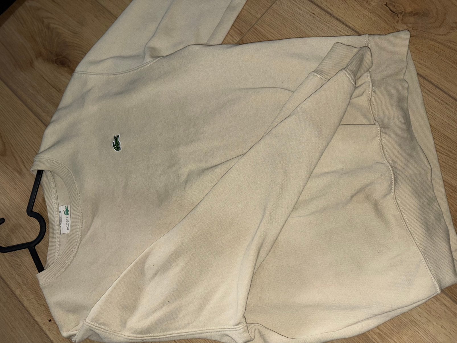 Lacoste trui beige, Kleding | Heren, Polo's, Ophalen of Verzenden, Zo goed als nieuw