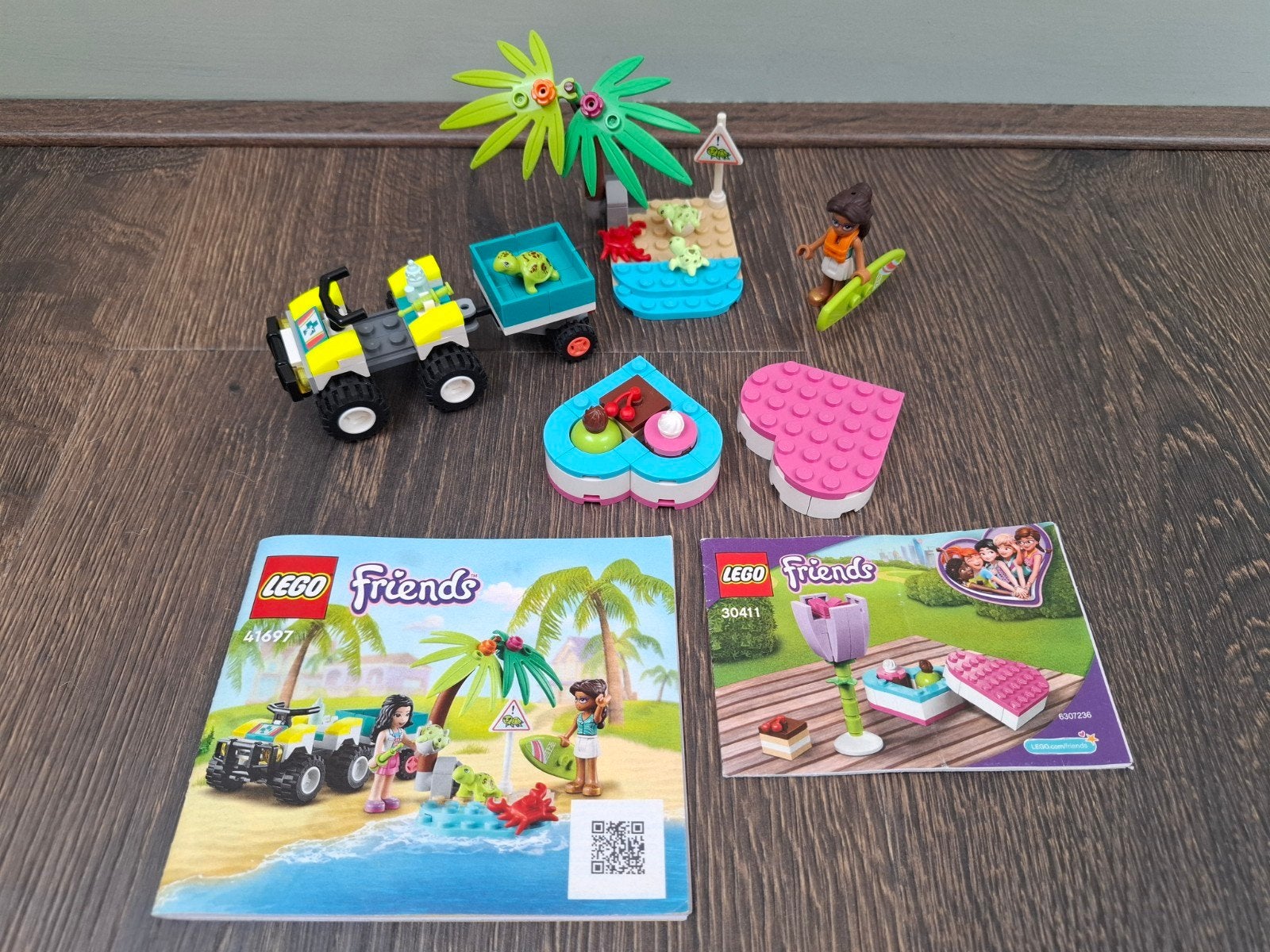 Lego Friends set 41697 & 30411, Ophalen of Verzenden, Gebruikt, Inclusief instructies, Lego