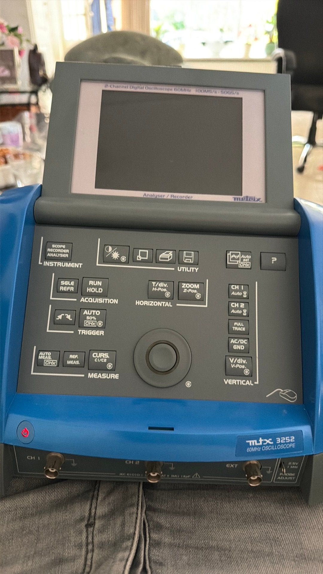 Metrix MTX 3252 Digitale Oscilloscoop 60 MHz, Ophalen of Verzenden, Zo goed als nieuw