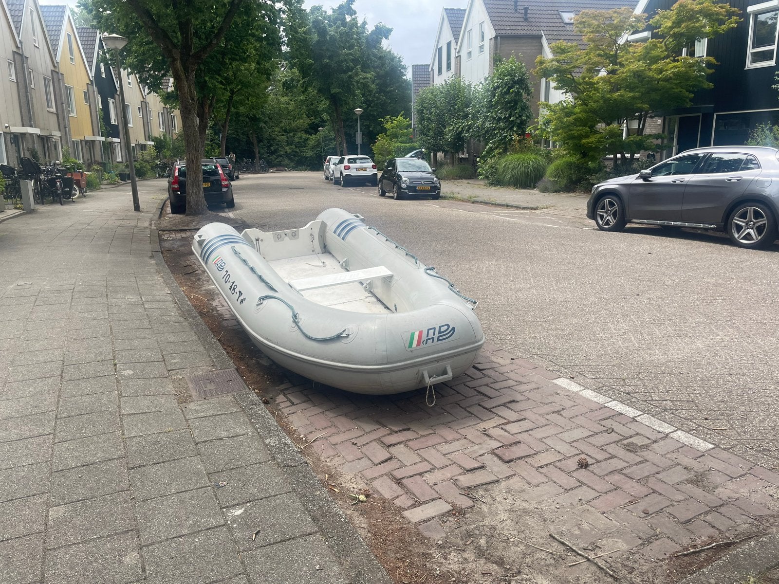 Hypalon Artigiana Battelli 350, Gebruikt, Peddels, Overige materialen, Ophalen