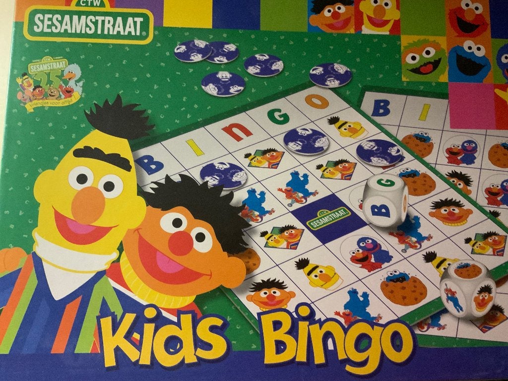 Kidsbingo Bert en Ernie, Verzamelen, Ophalen of Verzenden, Zo goed als nieuw