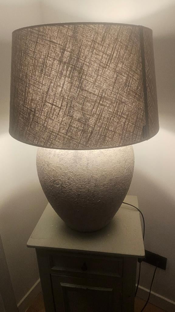 Kruiklamp van Brynxz, Huis en Inrichting, Lampen | Lampenkappen, Ophalen, Rond, 50 cm of meer, Grijs