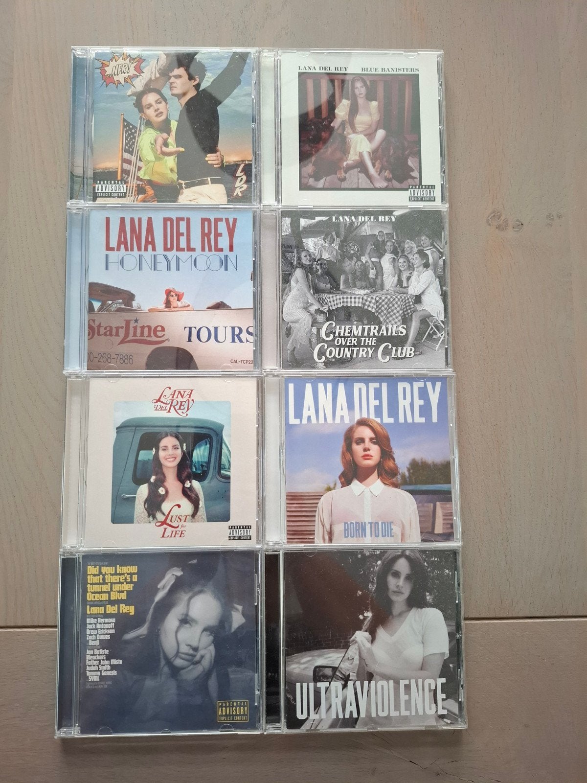 Lana Del Rey CD Collectie - 8 Albums, Pop, Ophalen of Verzenden, Zo goed als nieuw, Inclusief doosje