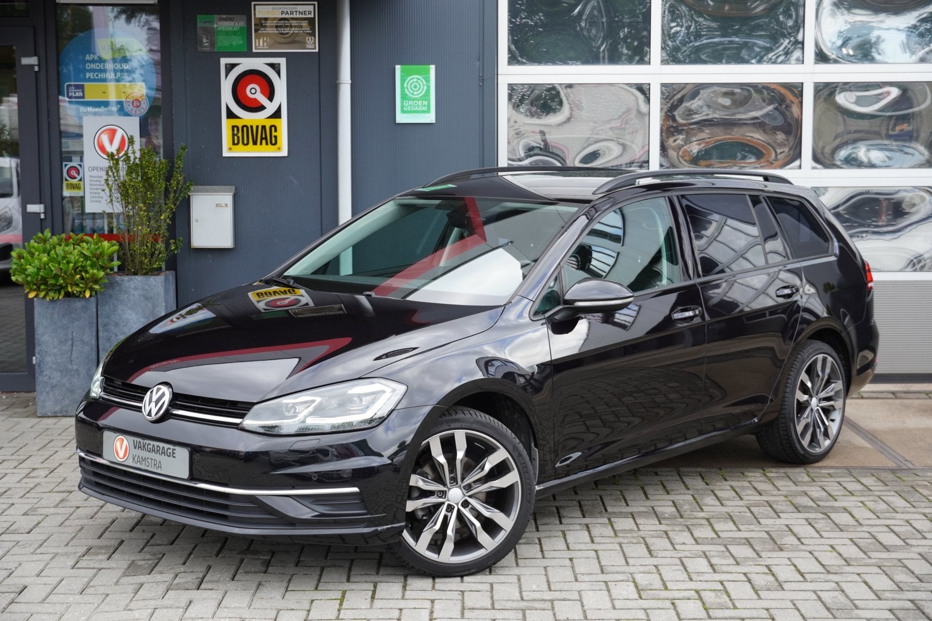 Volkswagen Golf Variant 1.4 TSI 125PK Navi/Clima/Cruise/PDC, Auto's, Voorwielaandrijving, Gebruikt, Euro 6, Zwart