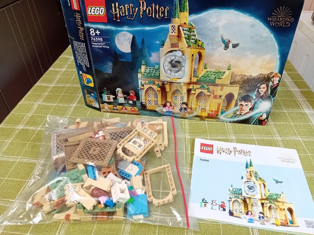 Lego Harry Potter ziekenhuis 76398., Lego, Harry Potter, Ophalen of Verzenden, Zo goed als nieuw
