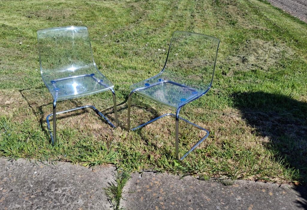 IKEA TOBIAS stoel, Huis en Inrichting, Stoelen, Ophalen of Verzenden, Overige kleuren, Twee