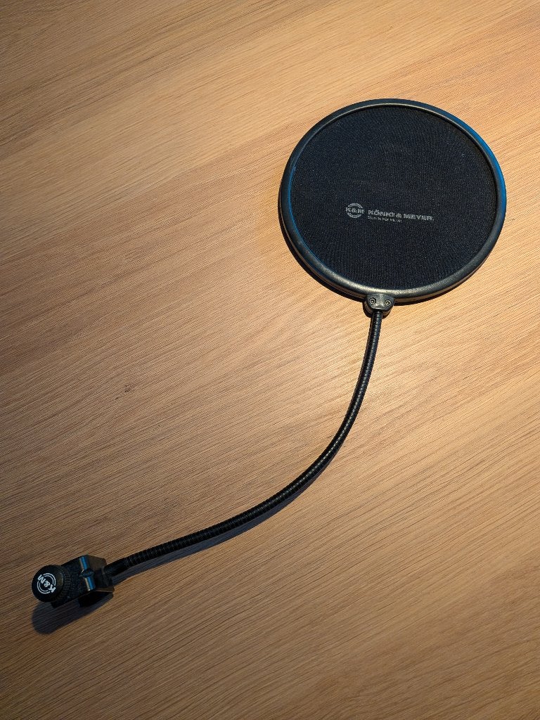 König & Meyer Popfilter / Plopfilter microfoon, Ophalen of Verzenden, Gebruikt
