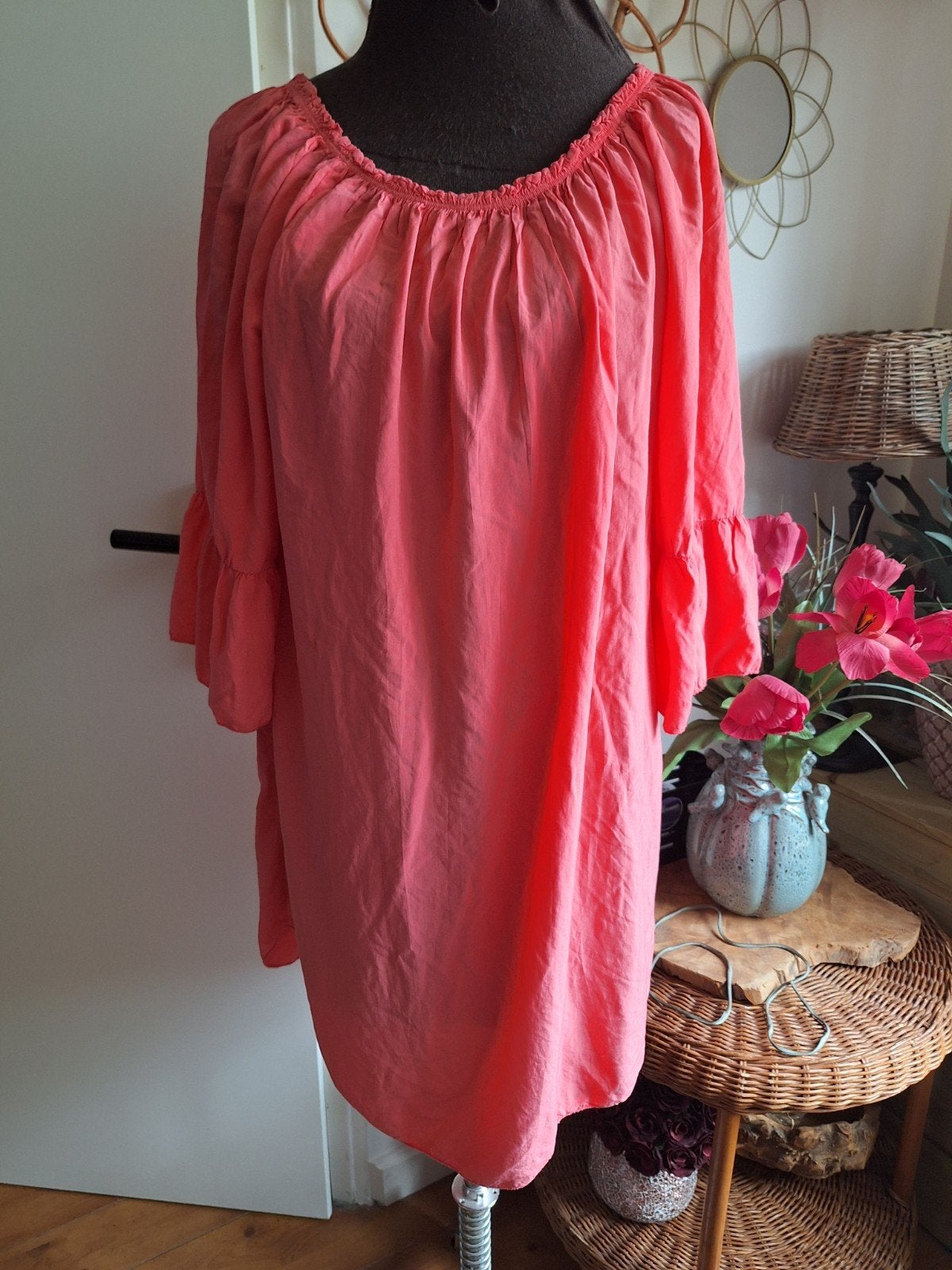 Tuniek l xl xxl, Kleding | Dames, Blouses en Tunieken, Ophalen of Verzenden, Zo goed als nieuw, Maat 46/48 (XL) of groter, Overige kleuren