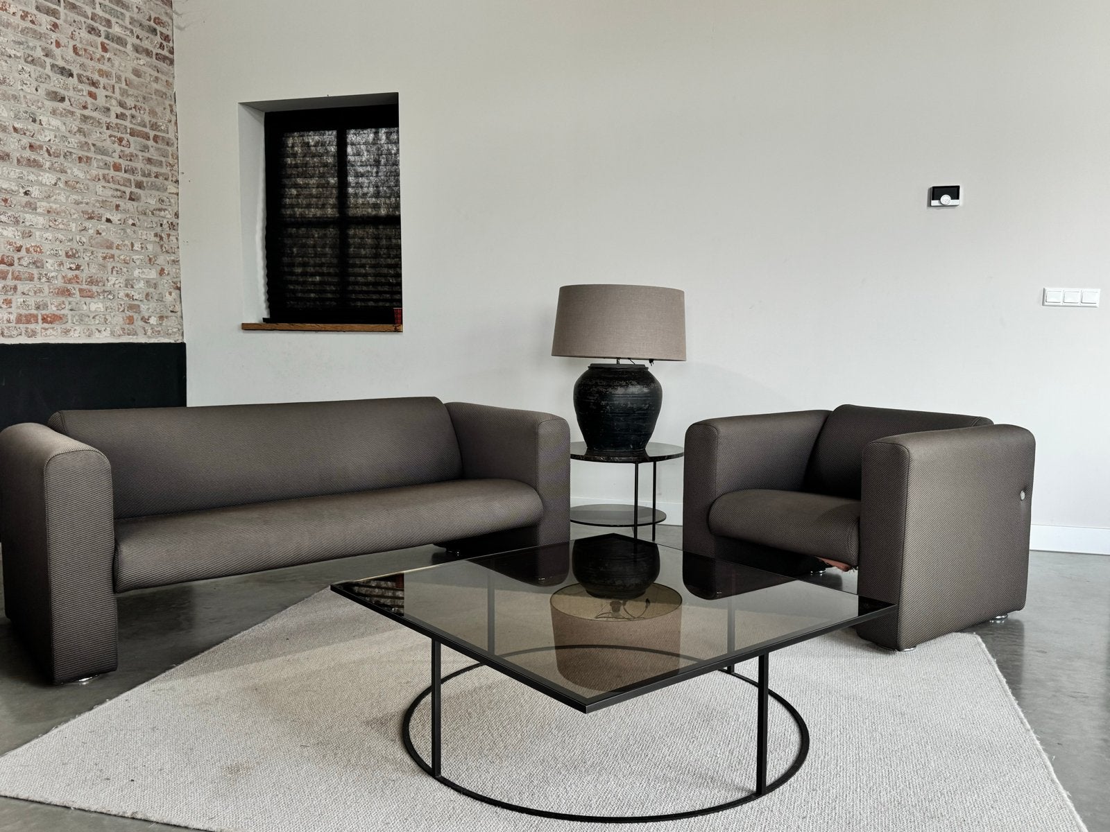 Artifort 691 retro set | originele wollen stof | zeer nette, 150 tot 200 cm, Driepersoons, 75 tot 100 cm, Ophalen of Verzenden