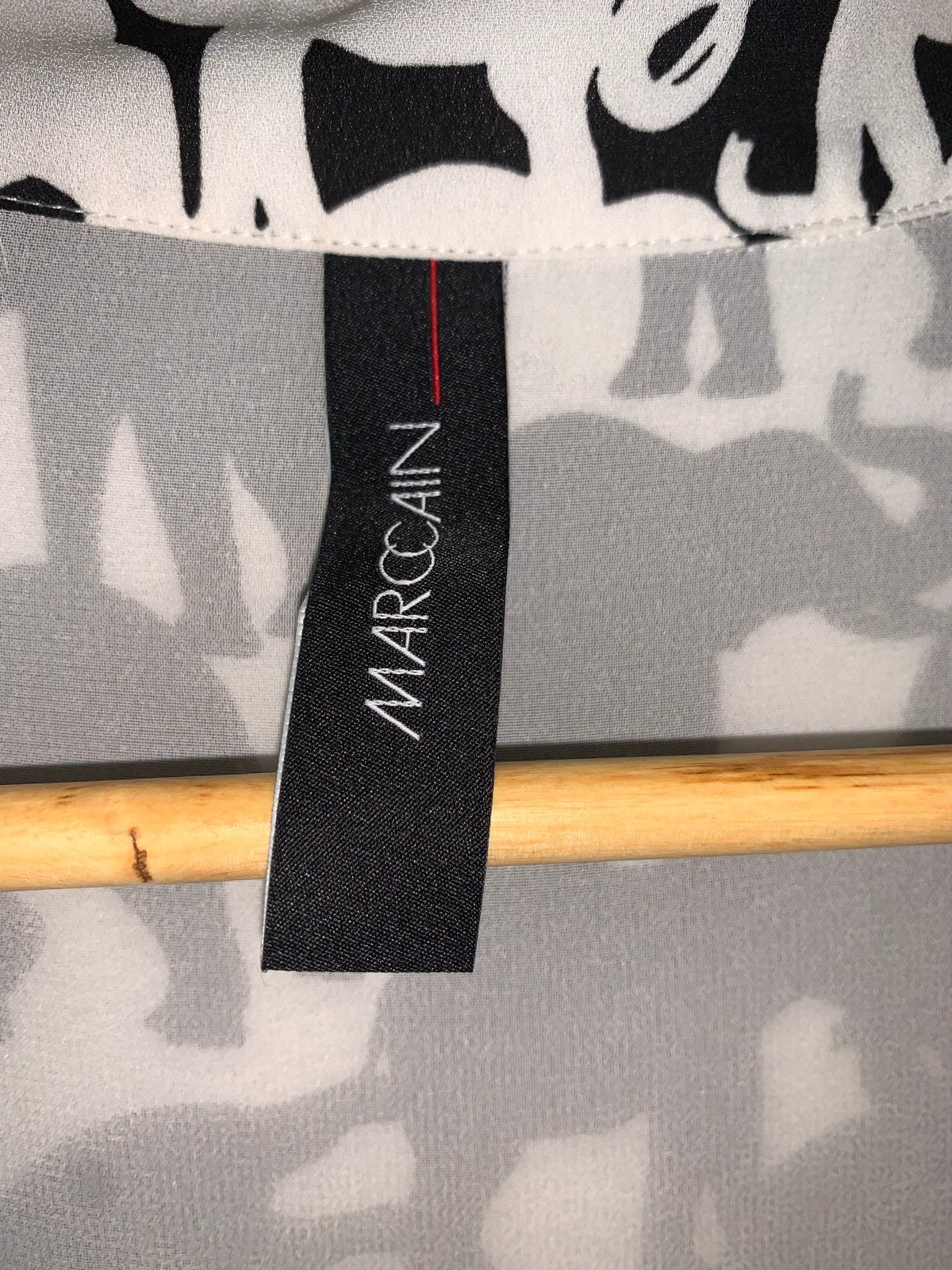 Marc Cain jurk met olifantenprint maat XL NIEUW, Kleding | Dames, Zwart, Maat 46/48 (XL) of groter, Nieuw, Ophalen of Verzenden