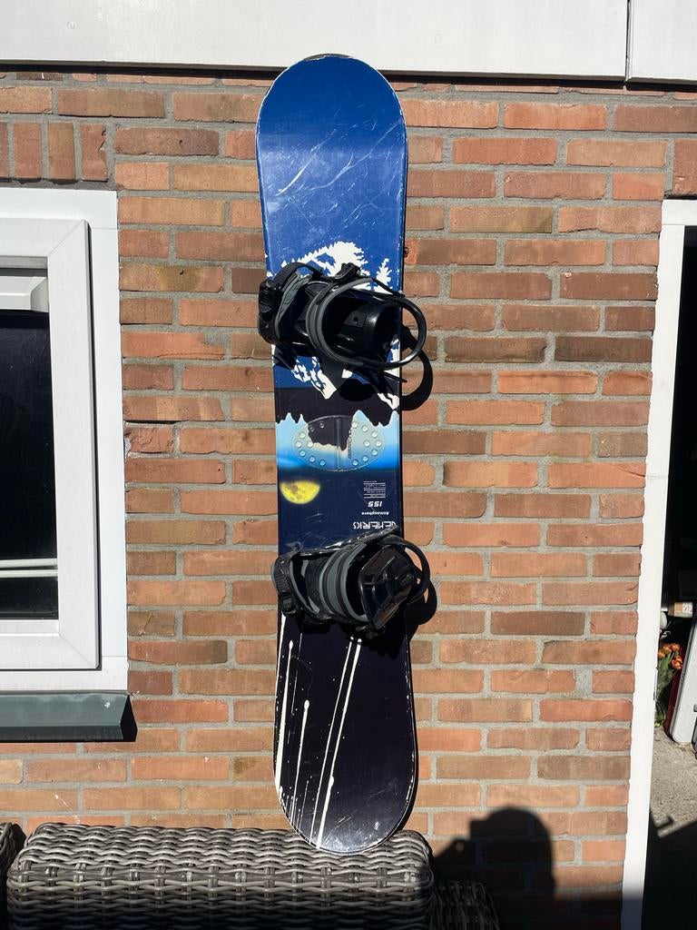 Snowboard 155 cm, Sport en Fitness, Snowboarden, Ophalen, Gebruikt, Board