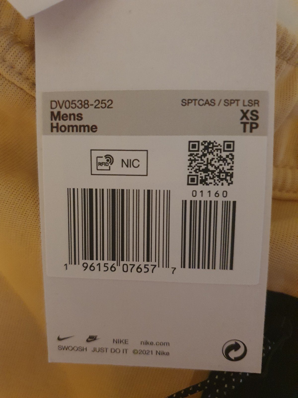 Nike tech fleece  broek XS, Beige, Nike, Nieuw, Ophalen of Verzenden