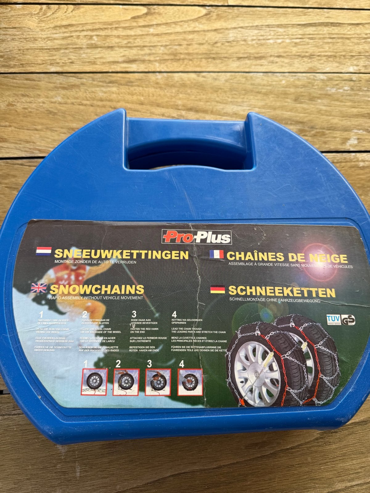 Pro-Plus sneeuwkettingen - Maat 80, Auto diversen, Ophalen of Verzenden, Gebruikt