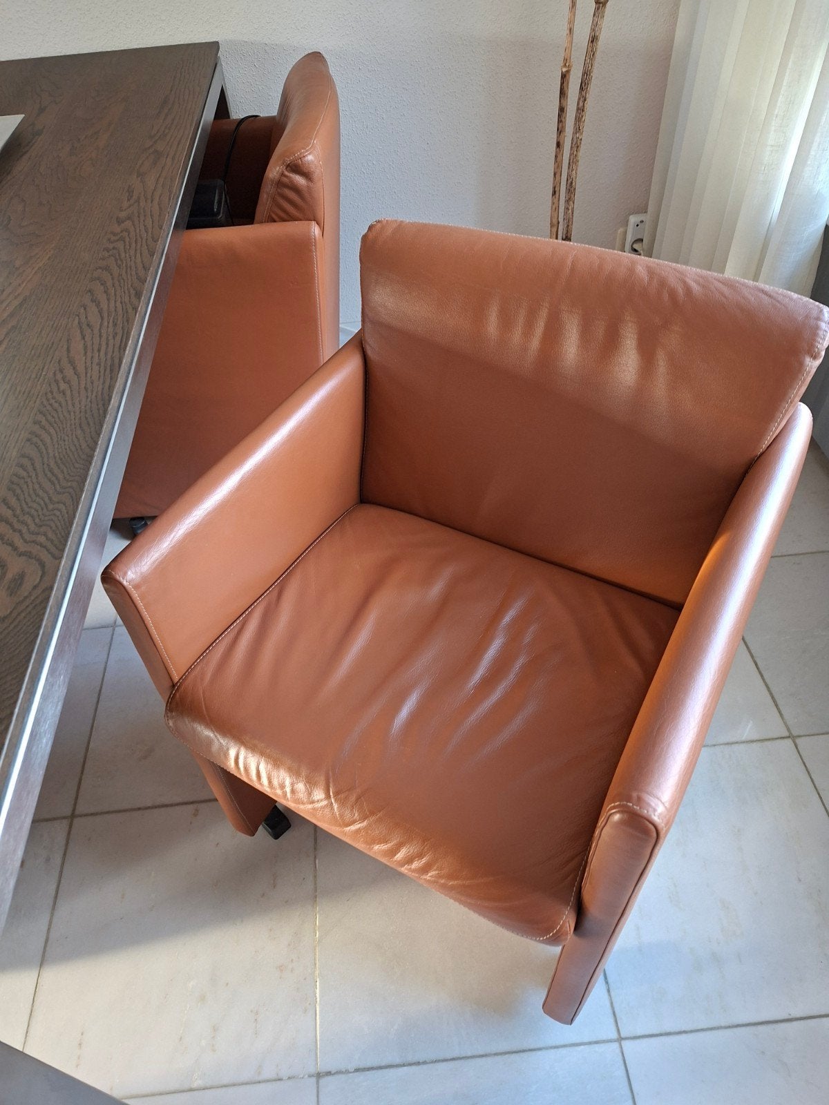 leren stoelen, Ophalen, Overige kleuren, Zie foto's, Leer
