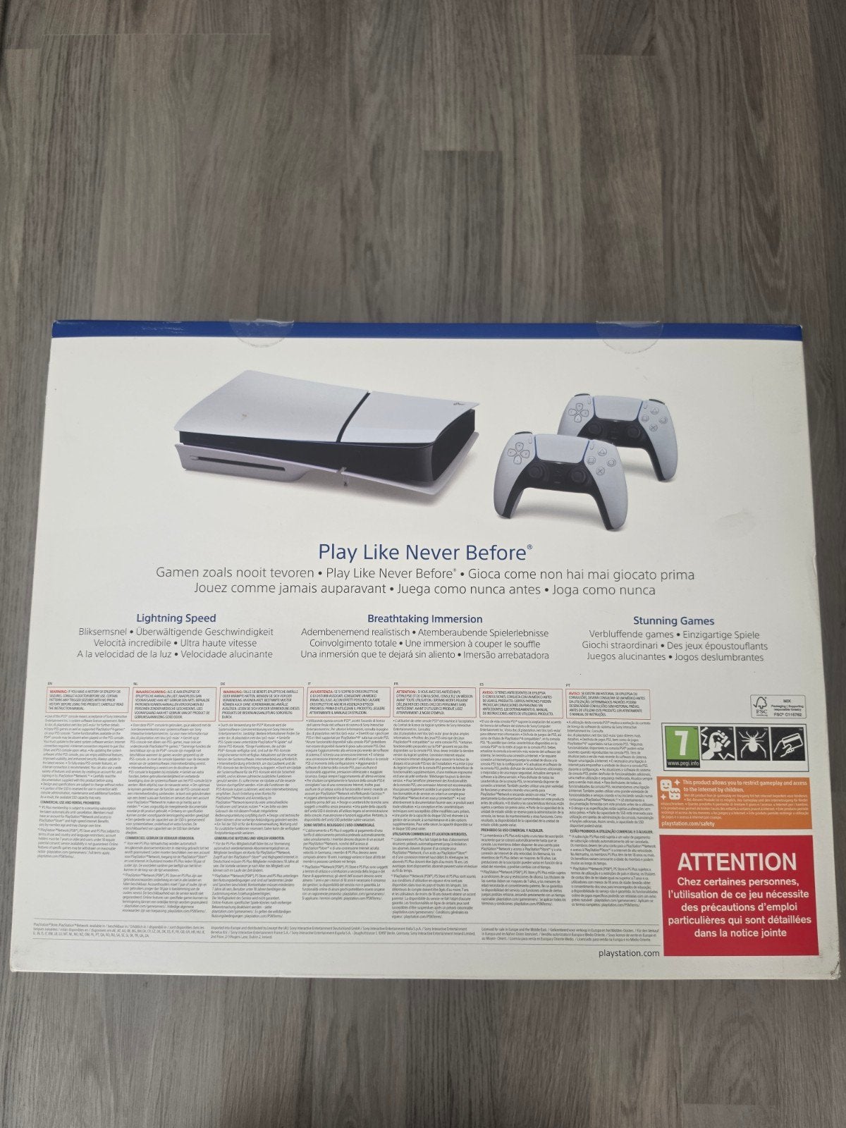 Gesealde Playstation 5 Slim Disc+2 Controllers Lees Goed Aub, Spelcomputers en Games, Spelcomputers | Sony PlayStation 5, Playstation 5