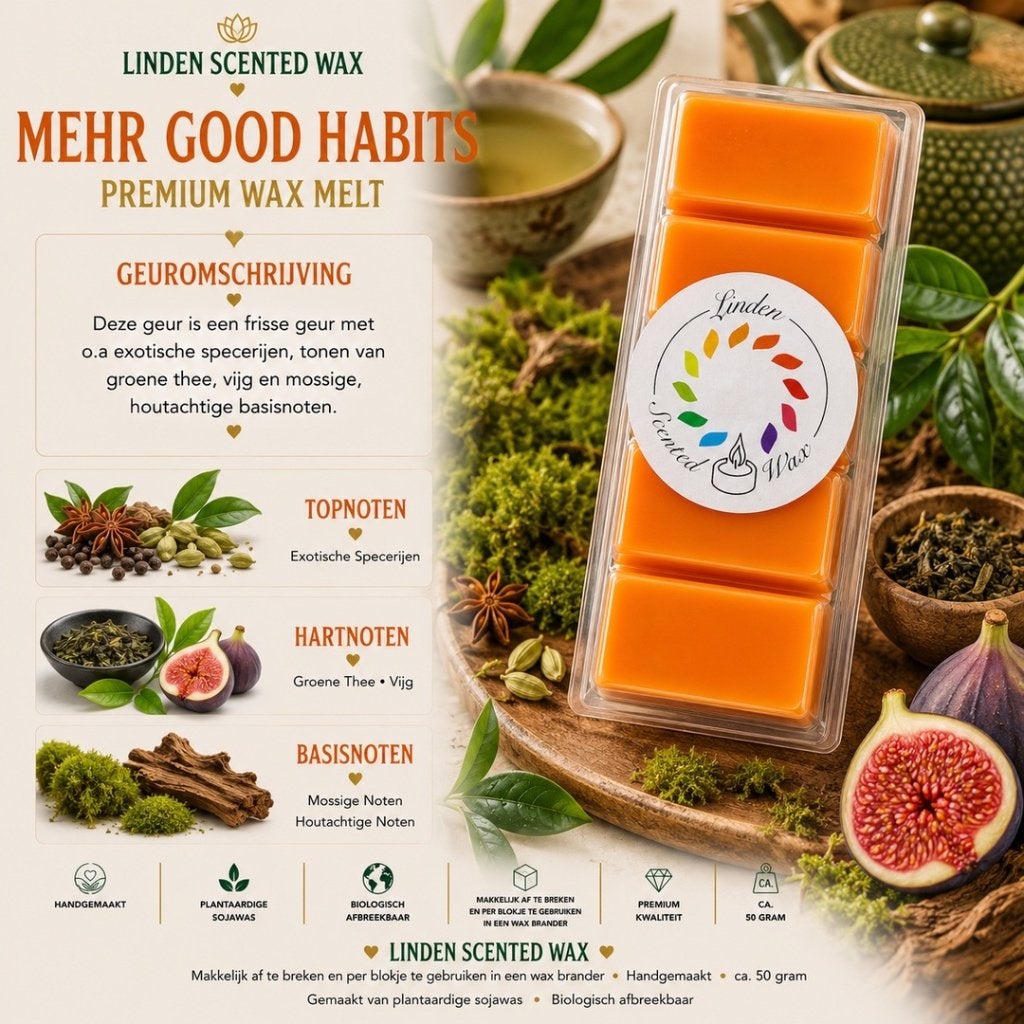 Waxmelts MEHR Good Habits parfum geur waxmelt rituals, Ophalen of Verzenden, Nieuw