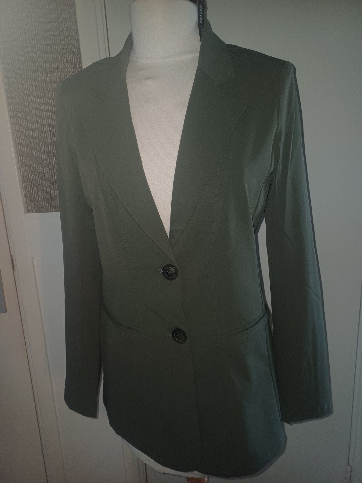 Mi piace travel midlang blazer Deep Depth paspelzakken, Mp, Mp, Maat 46/48 (XL) of groter, Nieuw