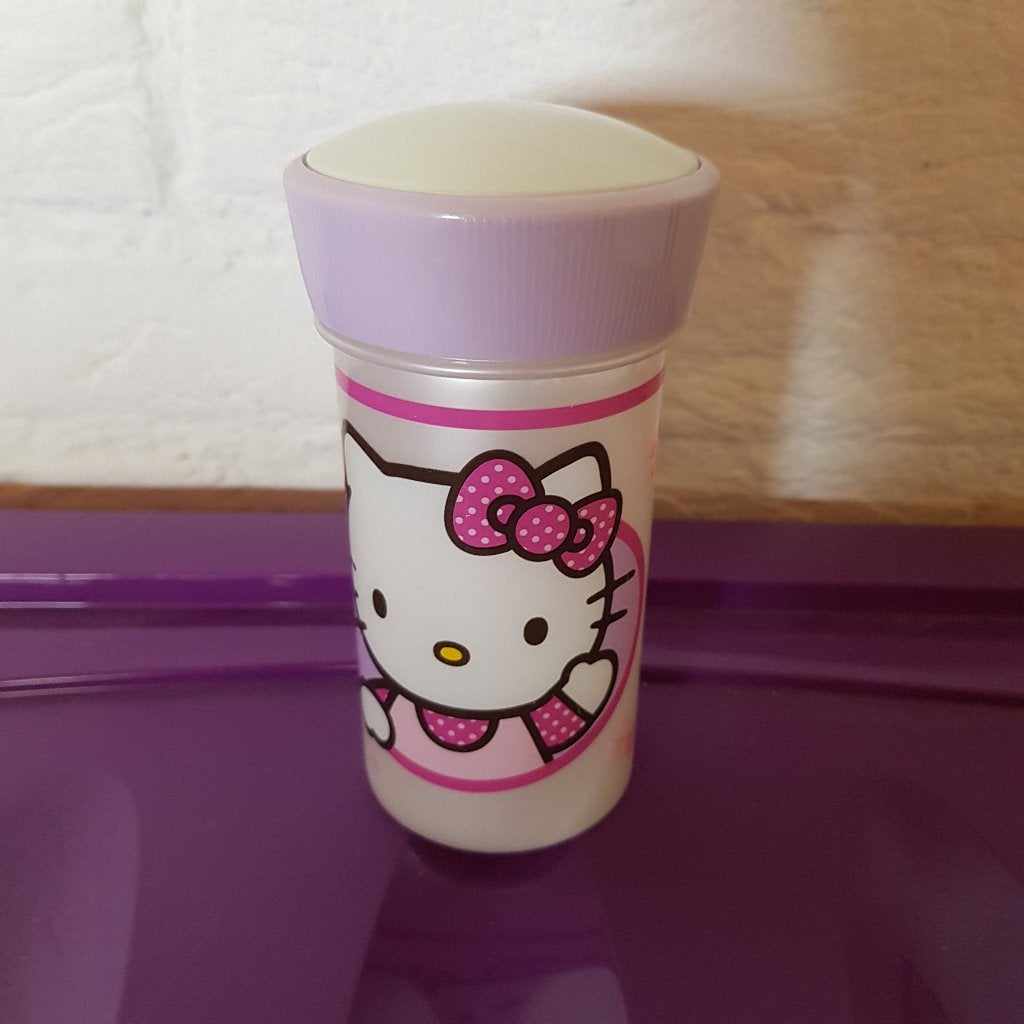 Drinkbeker Hello Kitty, Ophalen of Verzenden, Nieuw, Overige materialen, Overige stijlen