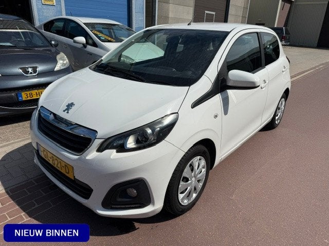 Peugeot 108 1.0 e-VTi Première 2015 NAP 197.508km Airco All, Auto's, Voorwielaandrijving, Stof, Gebruikt, Euro 6