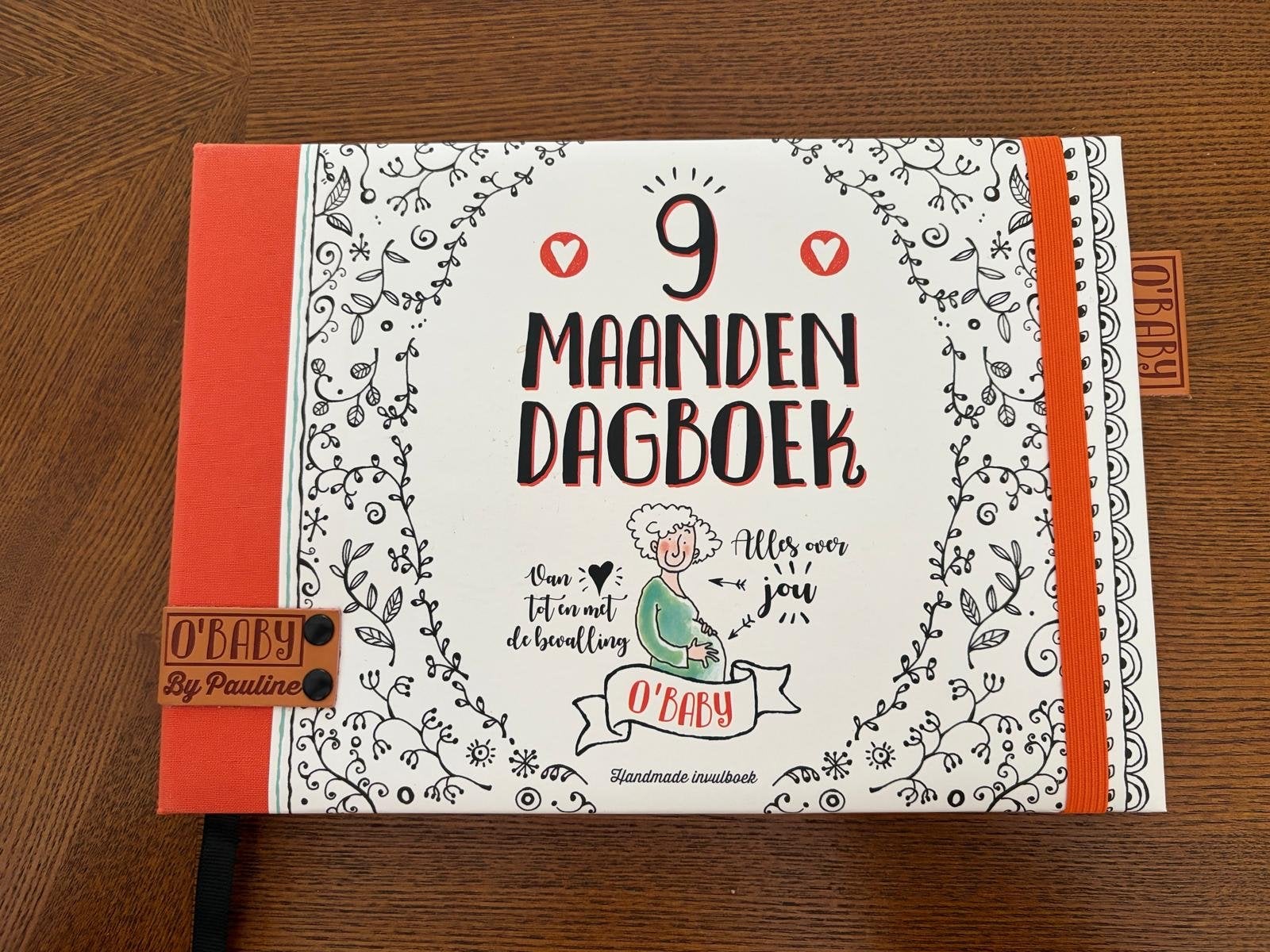 9 Maanden Dagboek - O'Baby by Pauline, Boeken, Ophalen of Verzenden, Nieuw, Zwangerschap en Bevalling