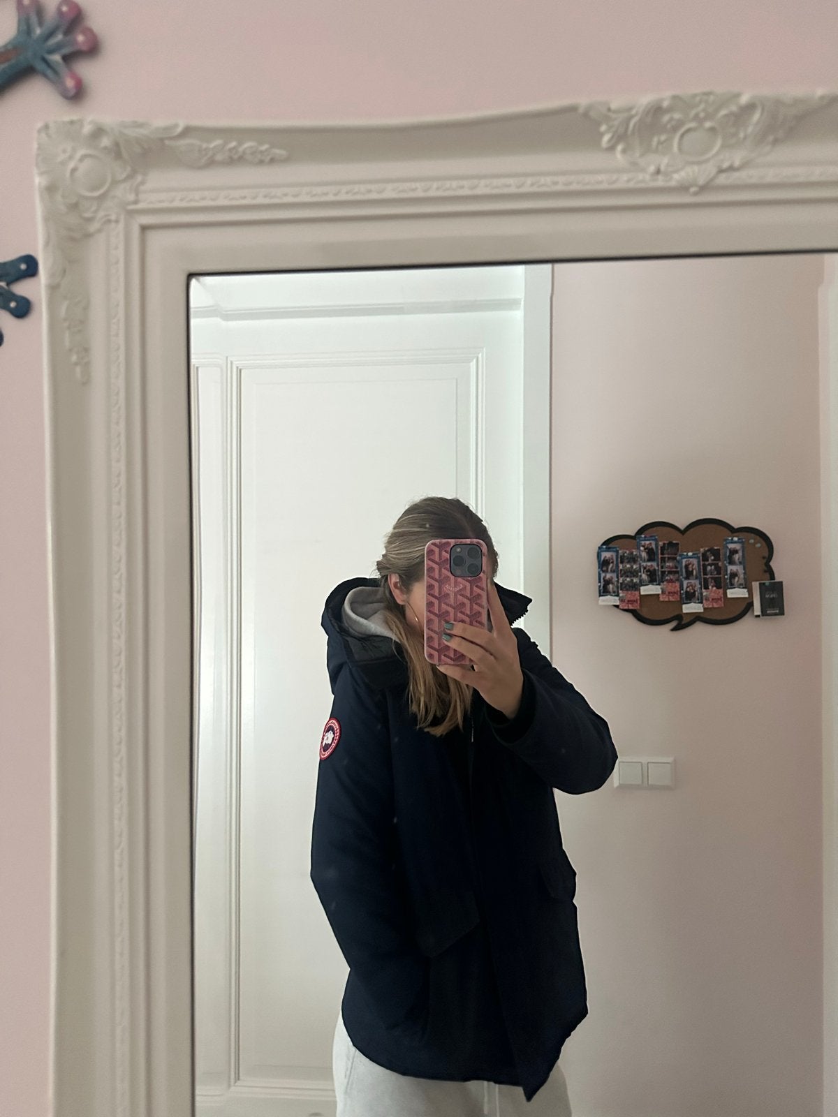 Canada Goose Dikke Waterdichte Winterjas Maat S, Verzenden, Gedragen, Maat 36 (S), Blauw