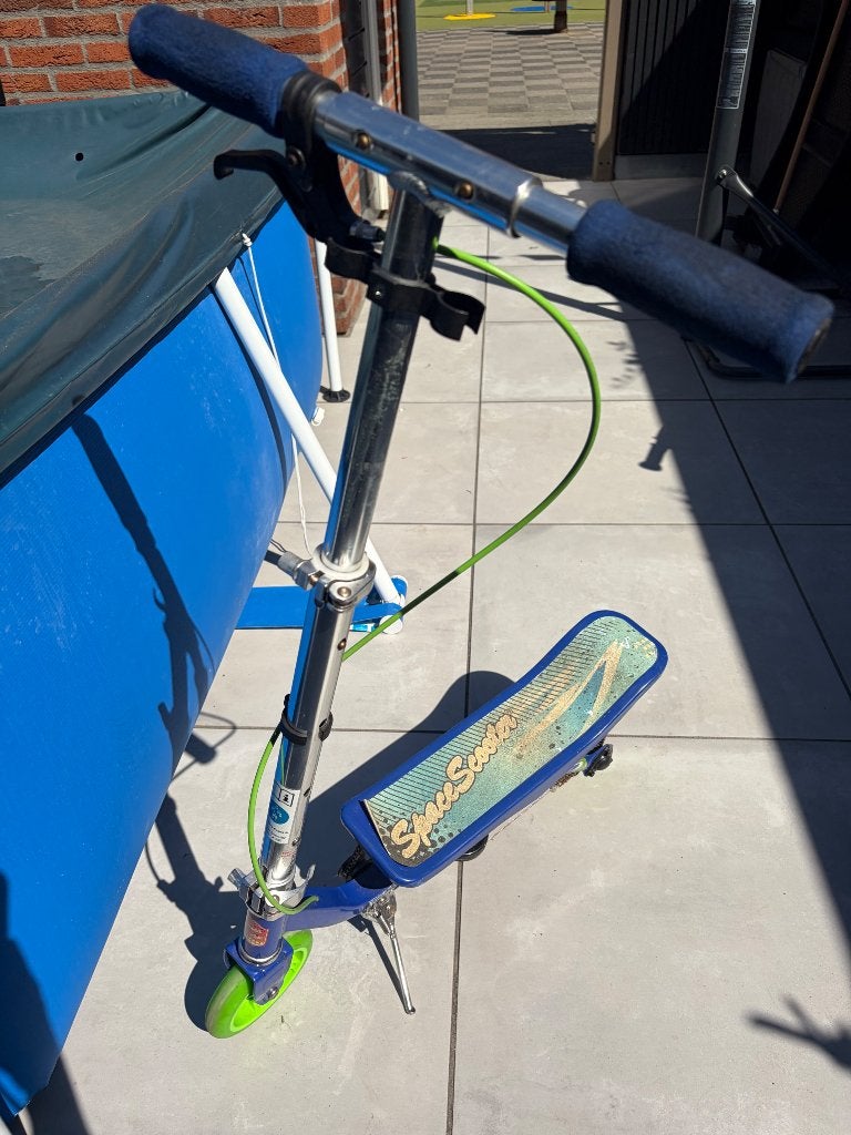 Spacescooter, Ophalen, Gebruikt