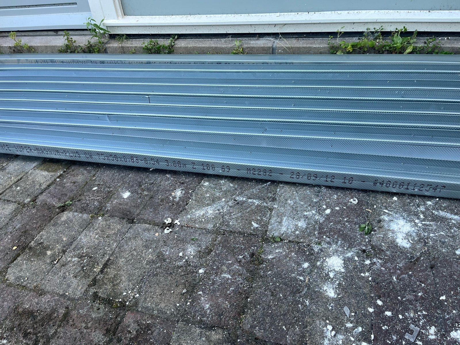 Metalen profielen voor constructie of afwerking, Ophalen, Gebruikt