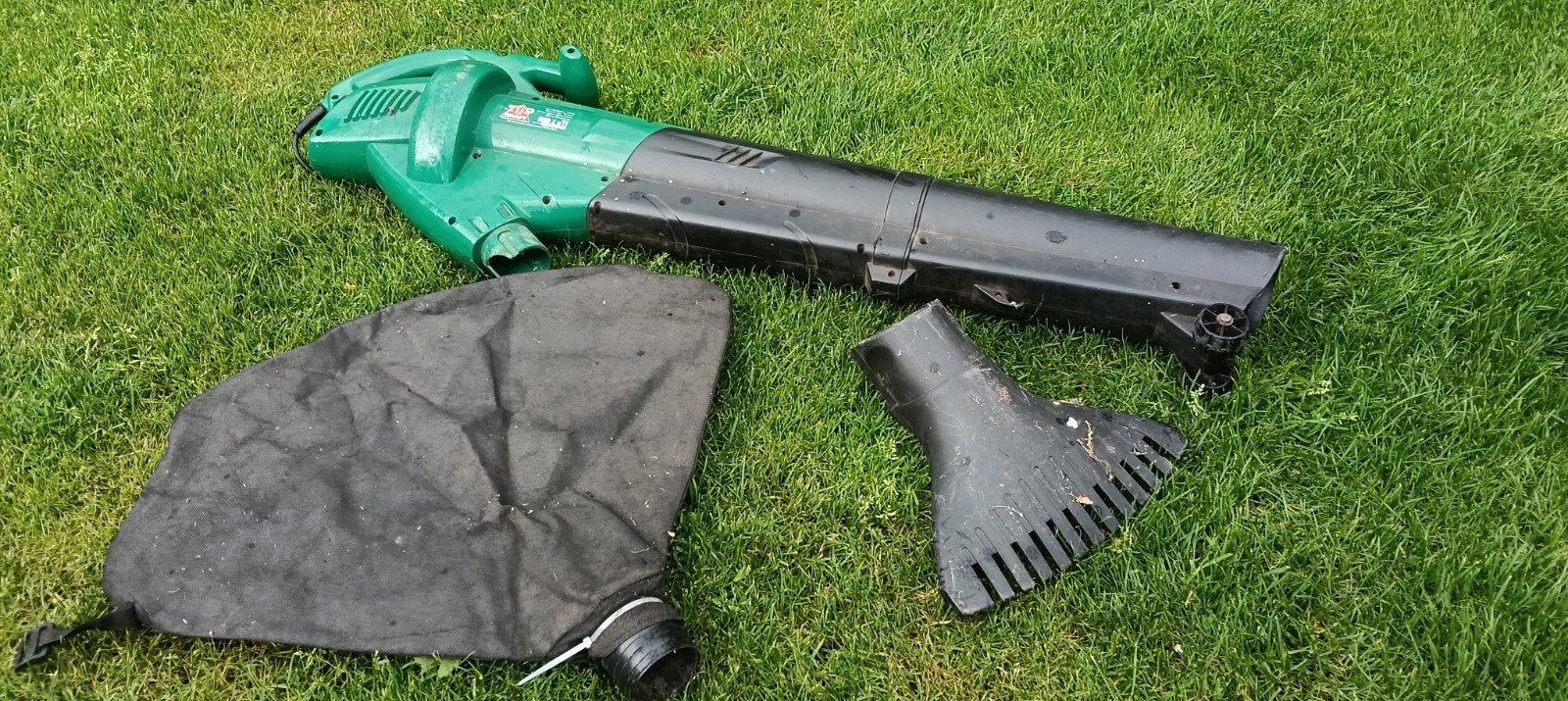 Top Craft Bladblazer/Bladzuiger TBV-2500/2009NL, Tuin en Terras, Bladblazers, Ophalen, Gebruikt, Met opvangzak, Handgedragen
