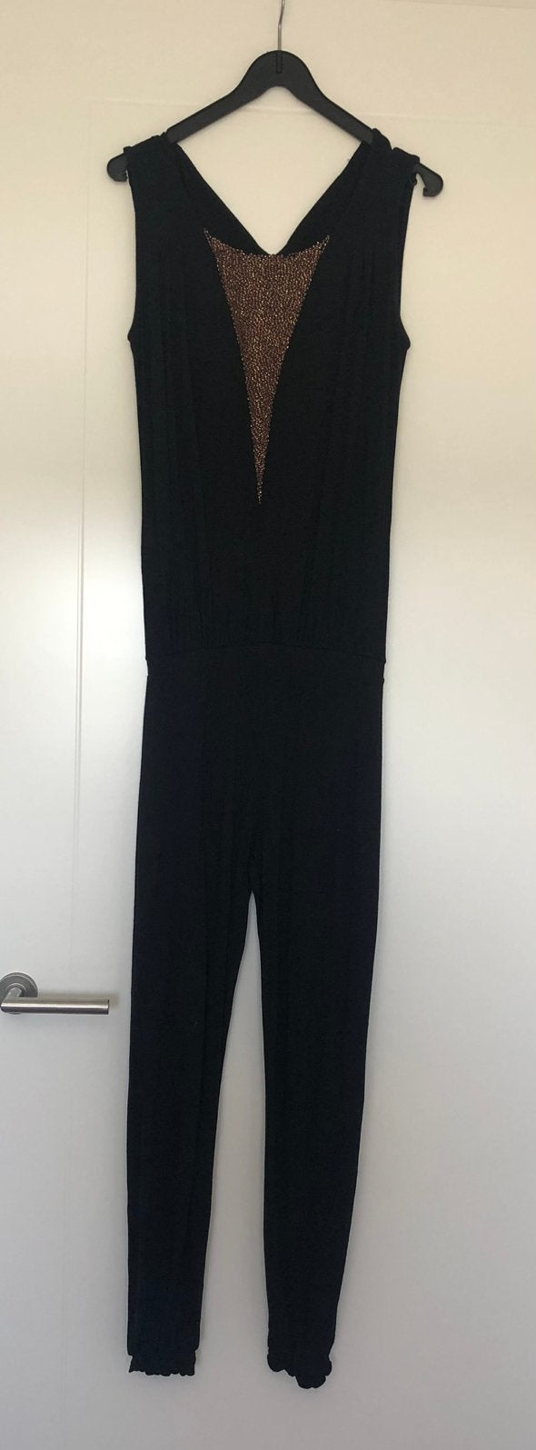 ZGAN Zwarte jumpsuit van Expresso maat S - heel leuk!, Kleding | Dames, Ophalen of Verzenden, Zo goed als nieuw, Maat 36 (S), Zwart