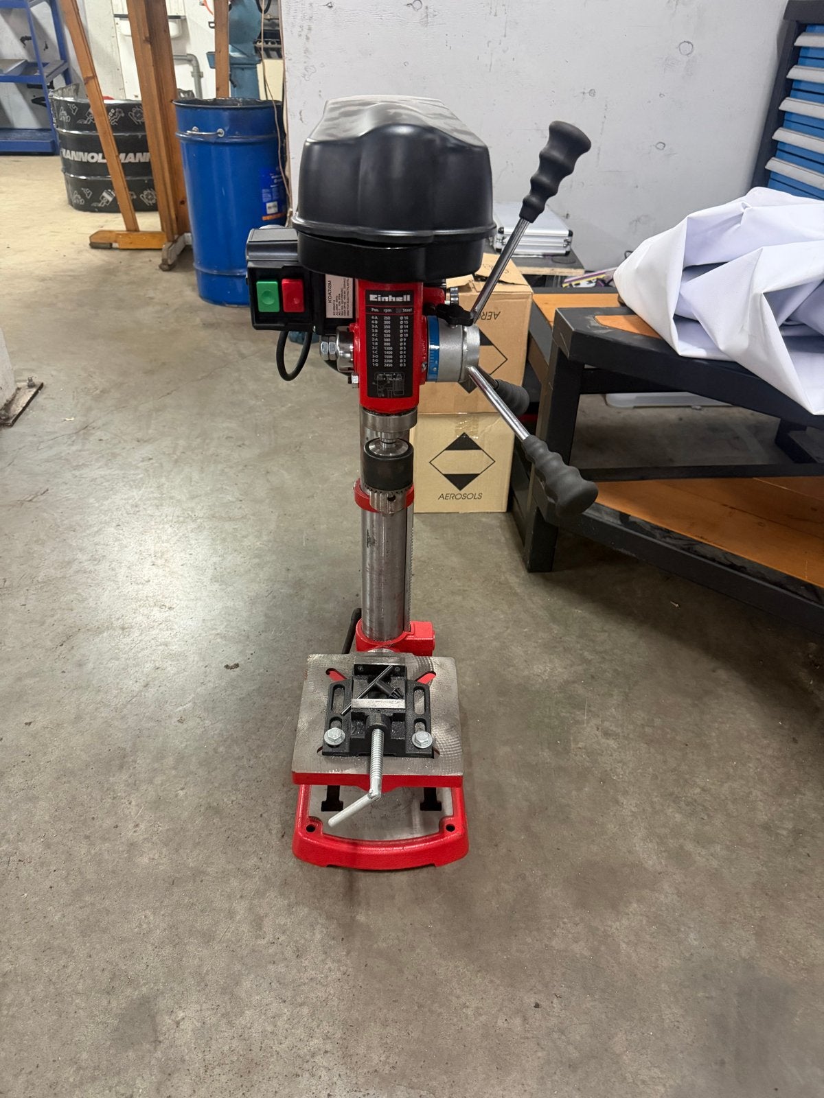 Einhell Kolomboormachine TC-BD 630, Doe-het-zelf en Verbouw, Gereedschap | Boormachines, Ophalen of Verzenden, Zo goed als nieuw