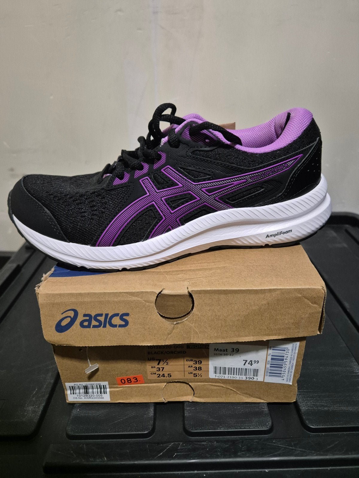 ASICS GEL-CONTEND 8 Hardloopschoenen Dames Maat 39, Nieuw, Ophalen of Verzenden, ASICS, Sportschoenen