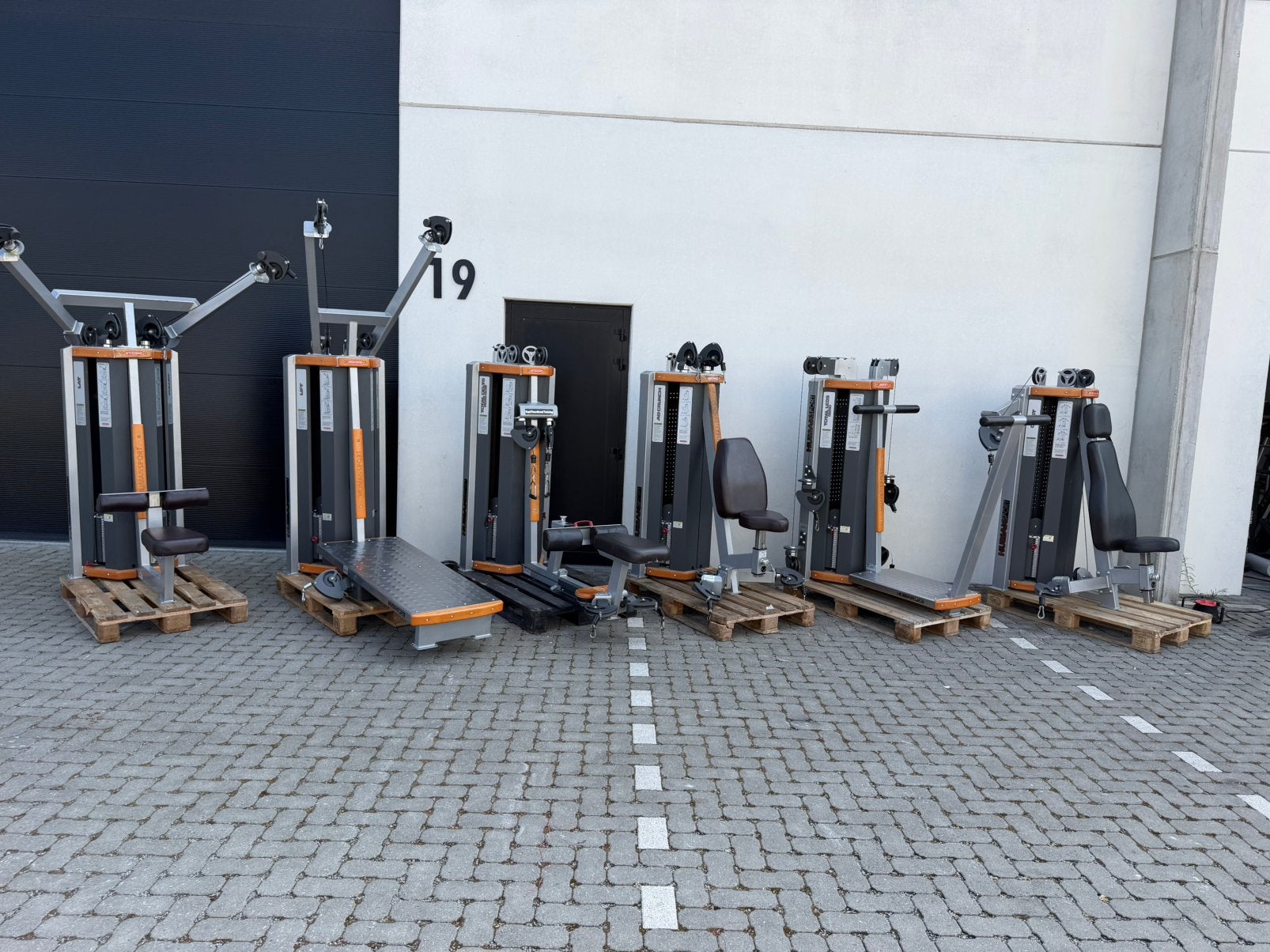 Star trac Human sport set 6 machines, Ophalen, Zo goed als nieuw, Overige typen