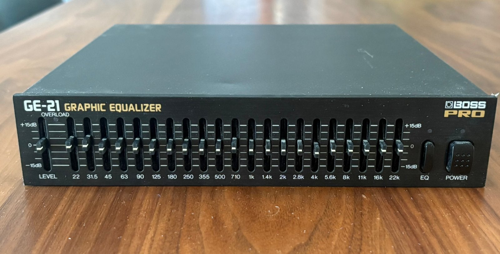 Te Koop Boss GE-21 equalizer vintage, Verzenden, Gebruikt, Equalizer